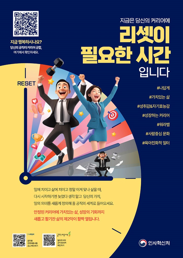 2025년 국가공무원 경력채용 