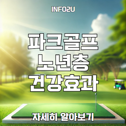 파크 골프 노년층 건강 효과