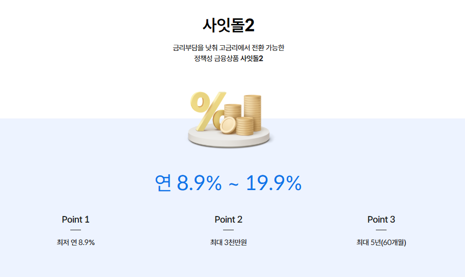 SBI저축은행 사잇돌2
