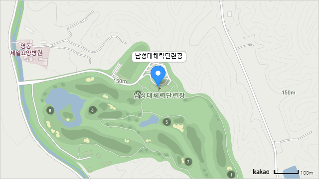 남성대 육군체력단련장 위치 